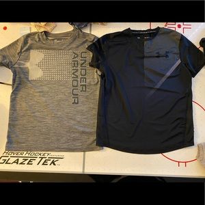 Youth Large under armour shirts